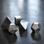 Platonischer Körper: Oktaeder Silber 999-4