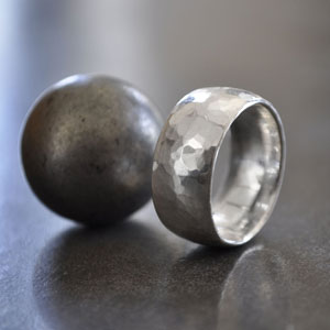 Ring für Männer Stark Silber 999 