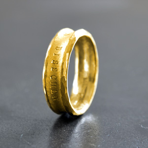 Männerring Anders Gold 999 